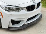 Vorsteiner VRS GTS Front Add On Spoiler Carbon Fiber 2x2 Glossy BMW F82 M4 2015